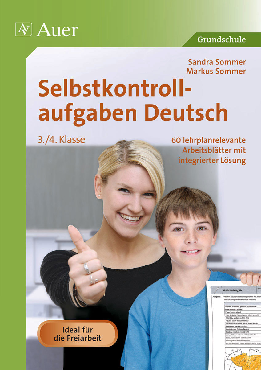 Selbstkontrollaufgaben Deutsch 3.-4. Klasse