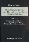 Das Staatsrecht der Bundesrepublik Deutschland Bd. V: Die Geschichtlichen Grundlagen des Deutschen Staatsrechts