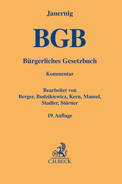 Bürgerliches Gesetzbuch