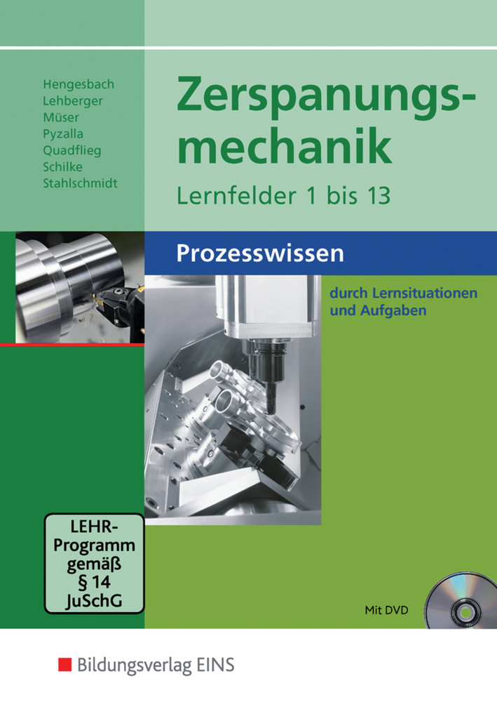 Zerspanungsmechanik Lernfelder 1-13