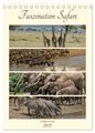 Faszination Safari. Wildlife in Kenia (Tischkalender 2025 DIN A5 hoch), CALVENDO Monatskalender