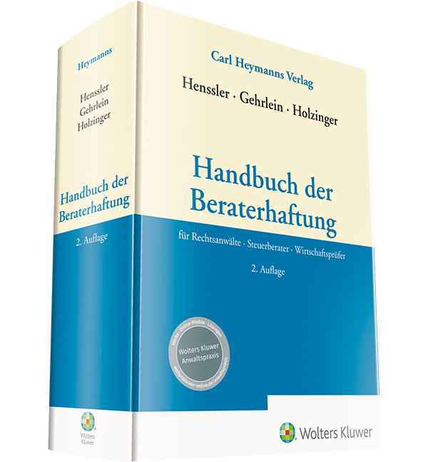 Handbuch der Beraterhaftung