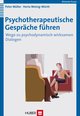 Psychotherapeutische Gespräche führen