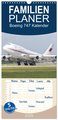 Familienplaner 2025 - Boeing 747 Kalender mit 5 Spalten (Wandkalender, 21 x 45 cm) CALVENDO