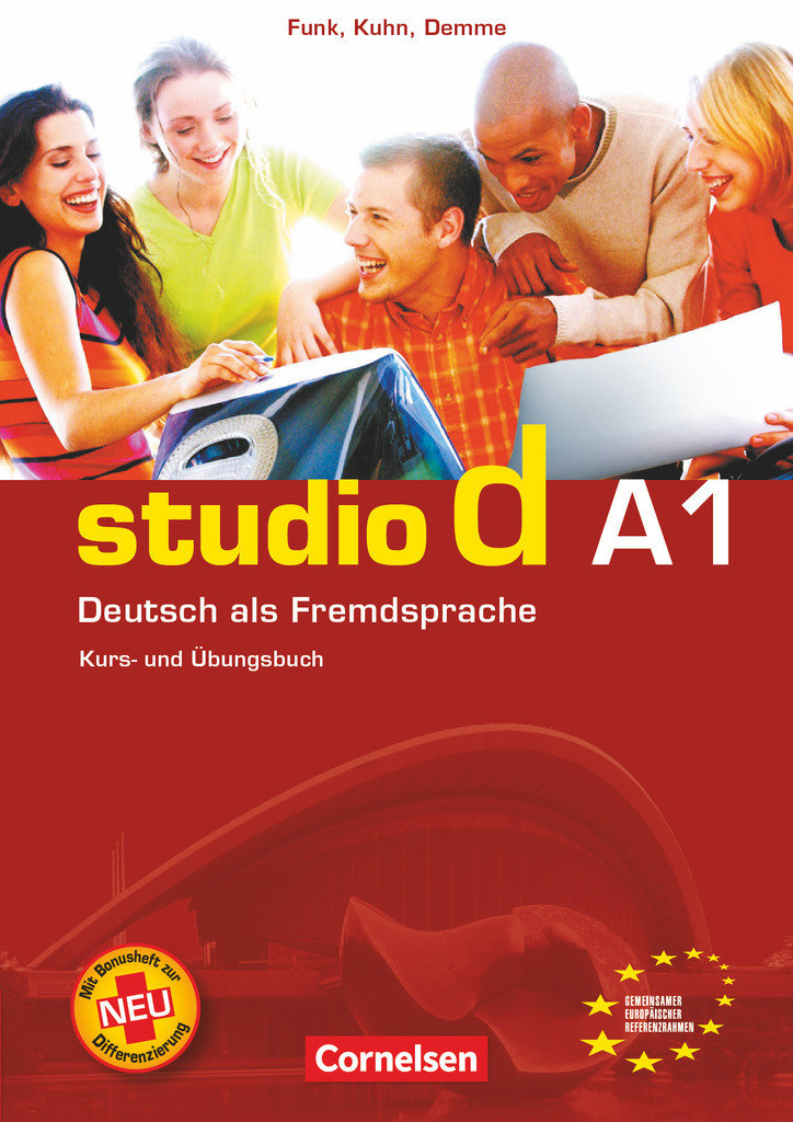 Studio d, Deutsch als Fremdsprache, Grundstufe, A1: Gesamtband, Kurs- und Übungsbuch mit Lerner-Audio-CD, Hörtexte der Übungen und des Modelltests Start Deutsch 1