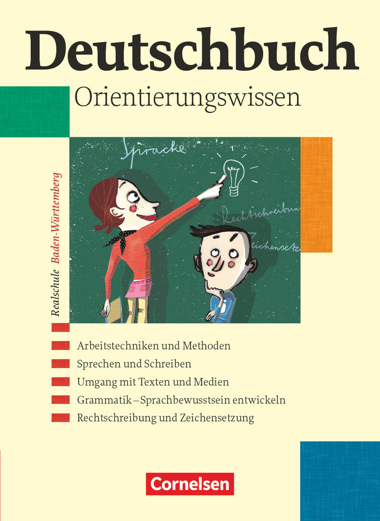 Deutschbuch, Sprach- und Lesebuch, Realschule Baden-Württemberg 2003, Band 1-6: 5.-10. Schuljahr, Orientierungswissen, Schulbuch