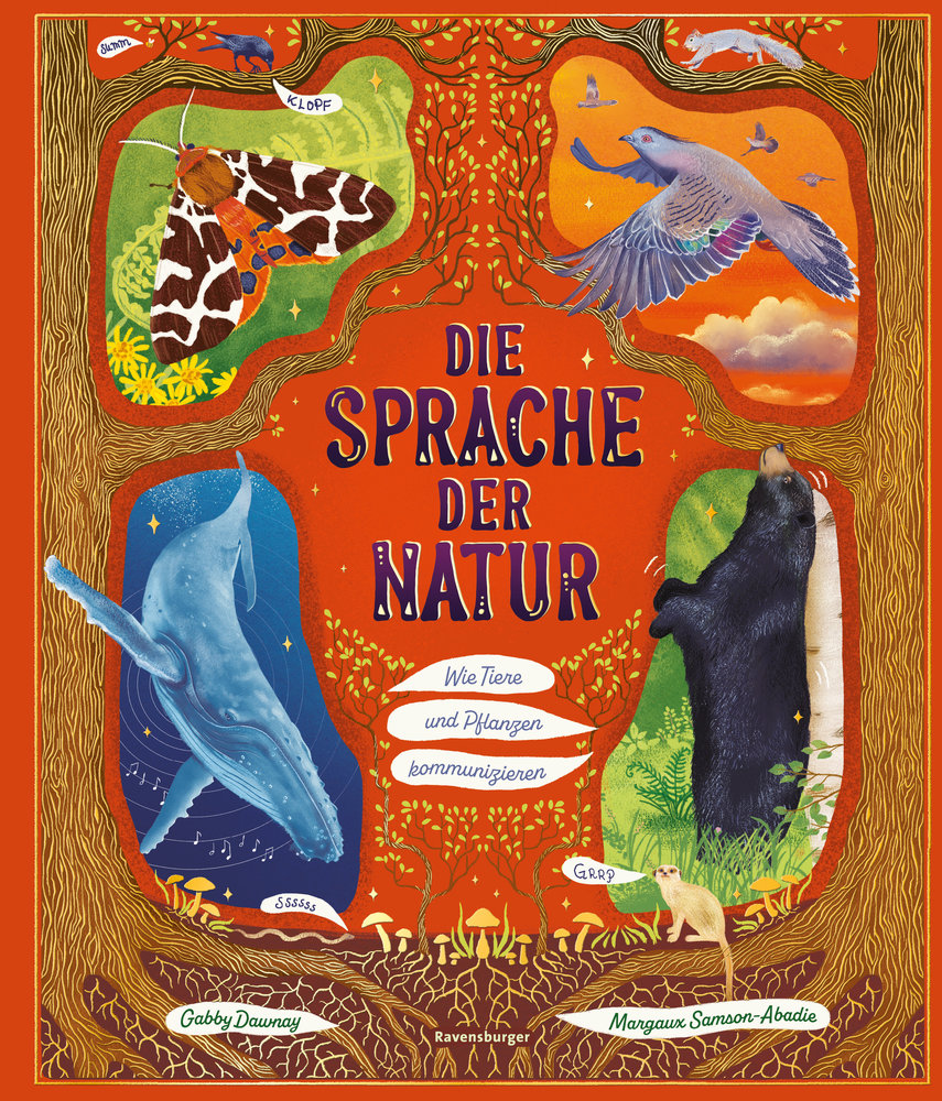 Sachbuch Tiere und Pflanzen für Kinder ab 4 Jahre: Die Sprache der Natur - 48 zauberhafte Sachgeschichten zur Kommunikation bei Flora und Fauna