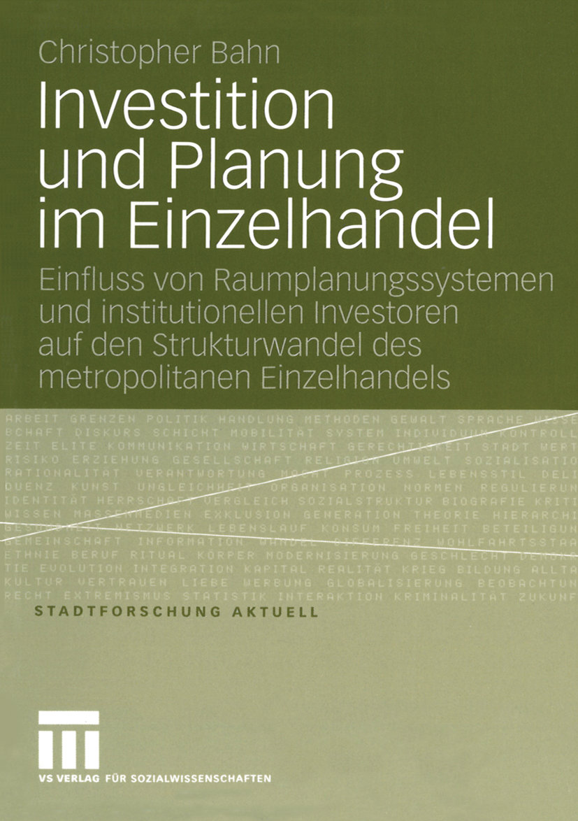 Investition und Planung im Einzelhandel