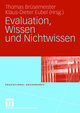 Evaluation, Wissen und Nichtwissen