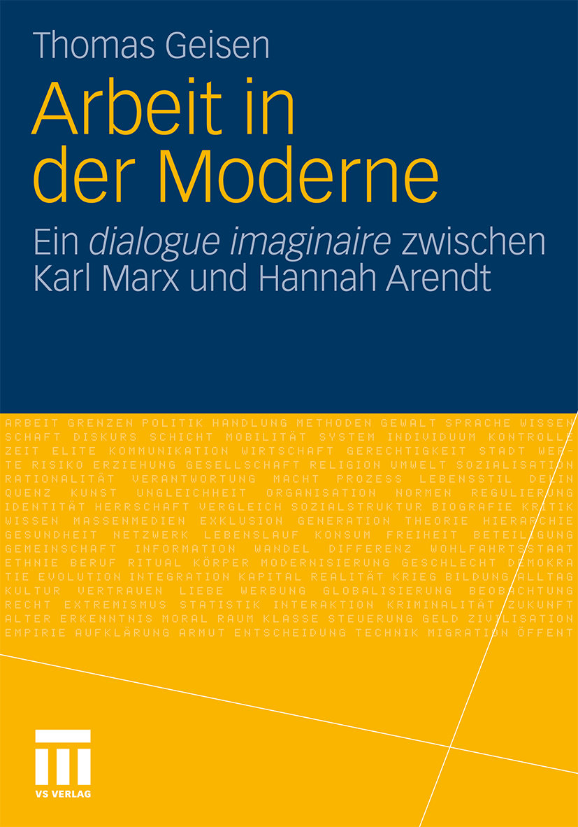 Arbeit und Subjektwerdung in der Moderne