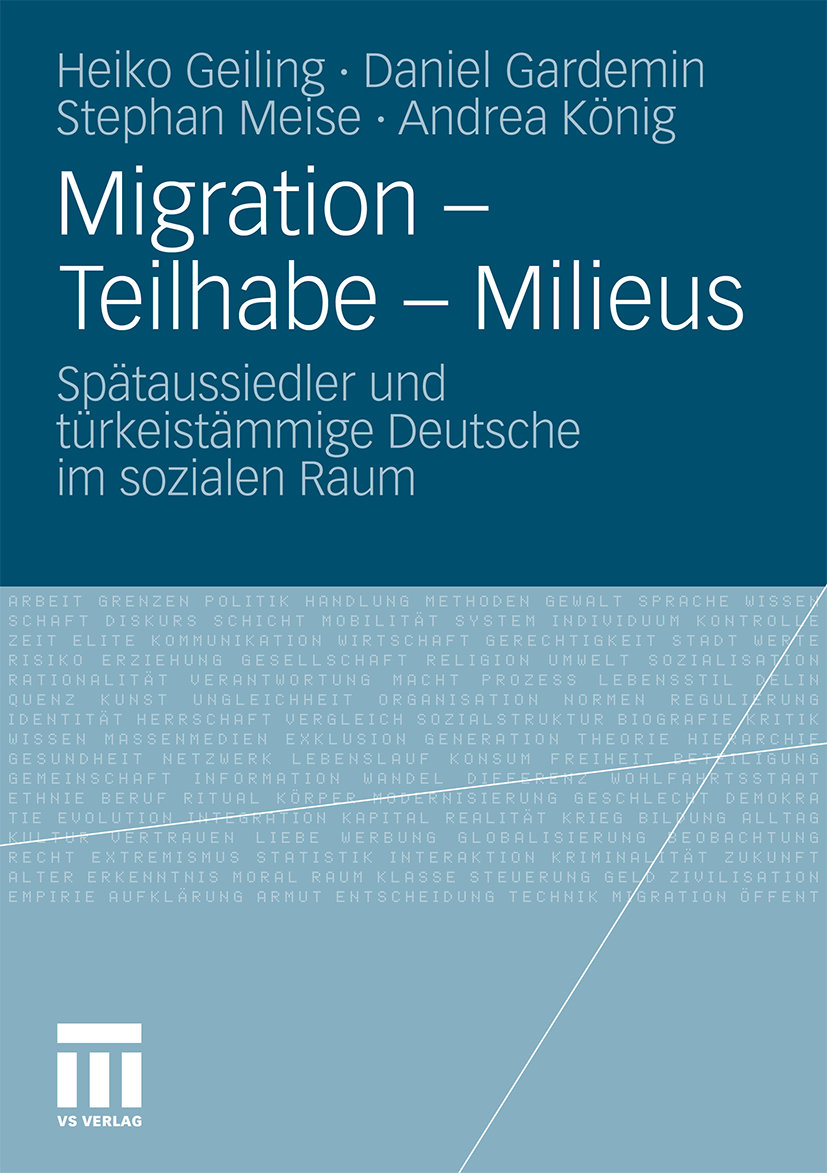 Migration - Teilhabe - Milieus