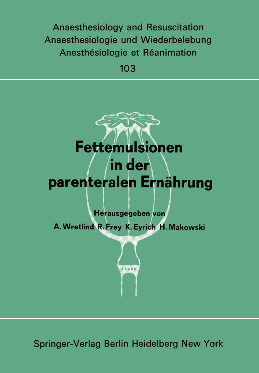 Fettemulsionen in der parenteralen Ernährung