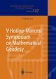 V Hotine-Marussi Symposium on Mathematical Geodesy