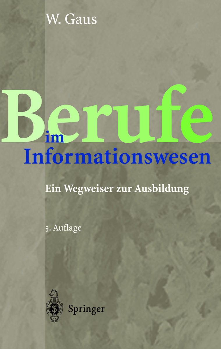 Berufe im Informationswesen