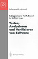 Testen, Analysieren und Verifizieren von Software