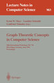 Graph-Theoretic Concepts in Computer Science