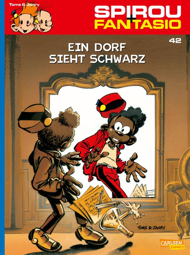 Spirou und Fantasio 42: Ein Dorf sieht schwarz