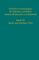 Kritische Gesamtausgabe der Schriften und Briefe Andreas Bodensteins von Karlstadt