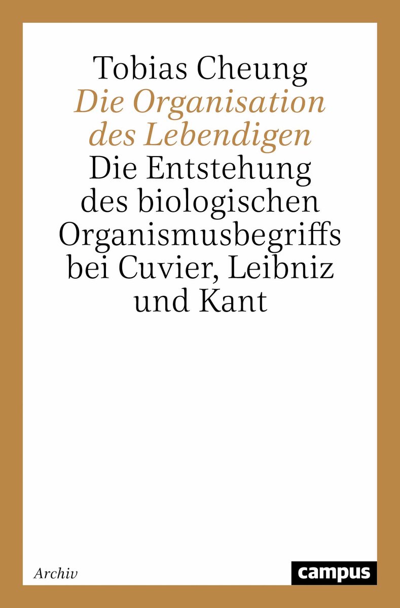 Die Organisation des Lebendigen