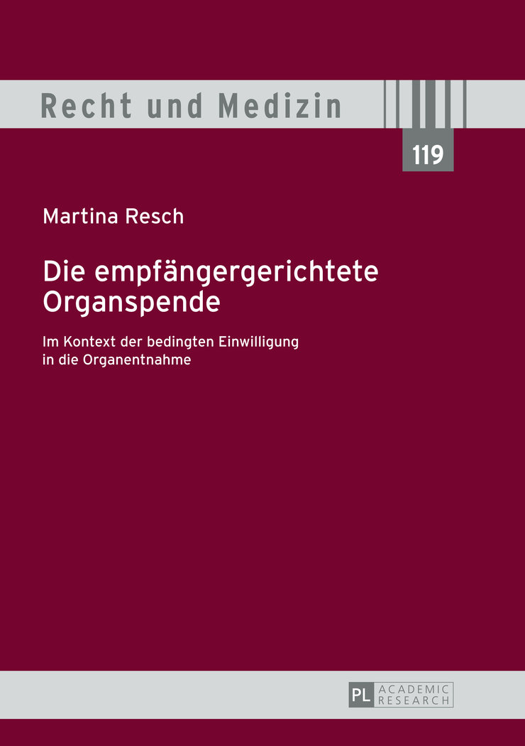 Die empfängergerichtete Organspende