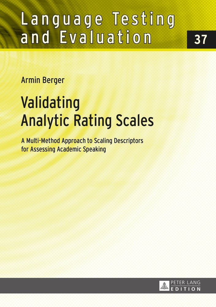 Validating Analytic Rating Scales