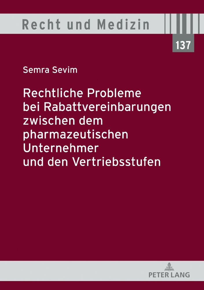 Rechtliche Probleme bei Rabattvereinbarungen zwischen dem pharmazeutischen Unternehmer und den Vertriebsstufen