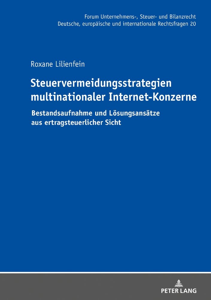 Steuervermeidungsstrategien multinationaler Internet-Konzerne