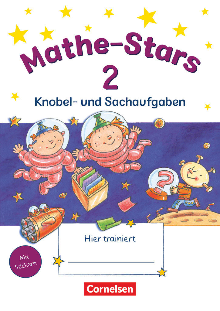 Mathe-Stars, Knobel- und Sachaufgaben, 2. Schuljahr, Übungsheft, Mit Lösungen