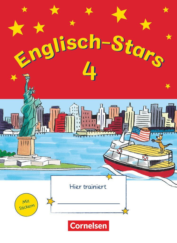 Englisch-Stars, Allgemeine Ausgabe, 4. Schuljahr, Übungsheft, Mit Lösungen