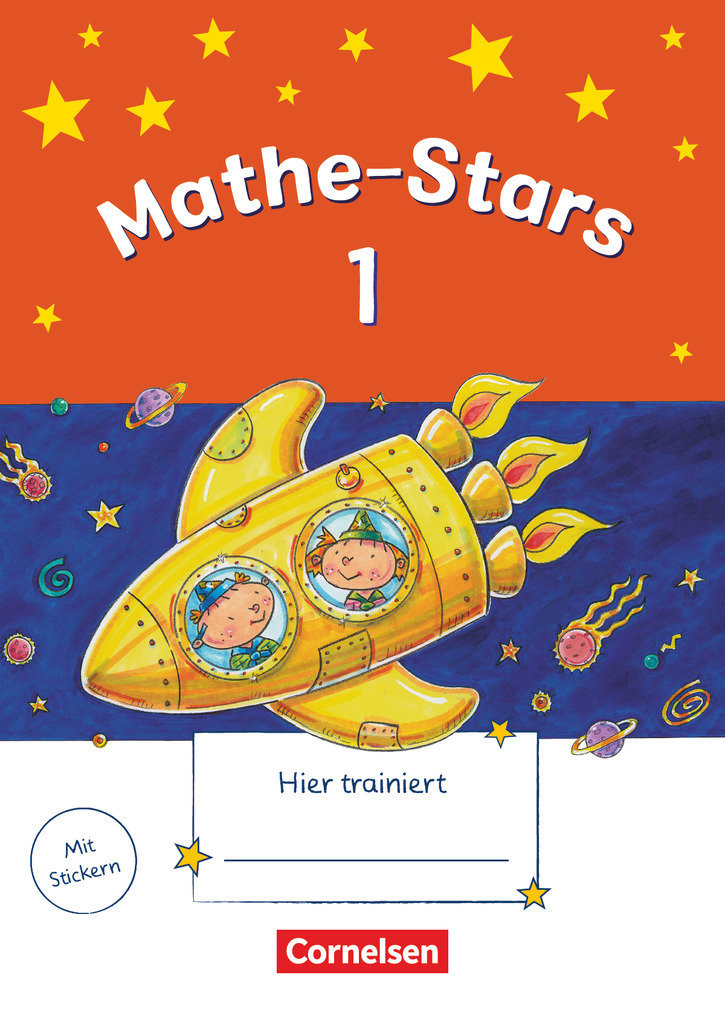 Mathe-Stars, Regelkurs, 1. Schuljahr, Übungsheft, Mit Lösungen