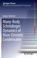 Many-Body Schrödinger Dynamics of Bose-Einstein Condensates