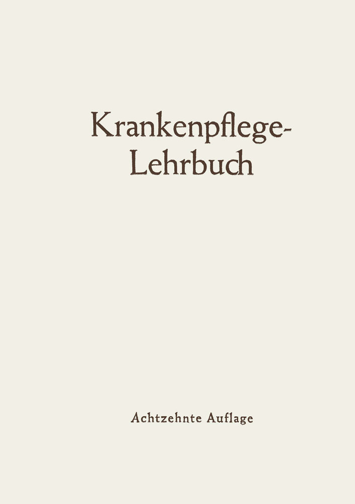 Krankenpflege-Lehrbuch