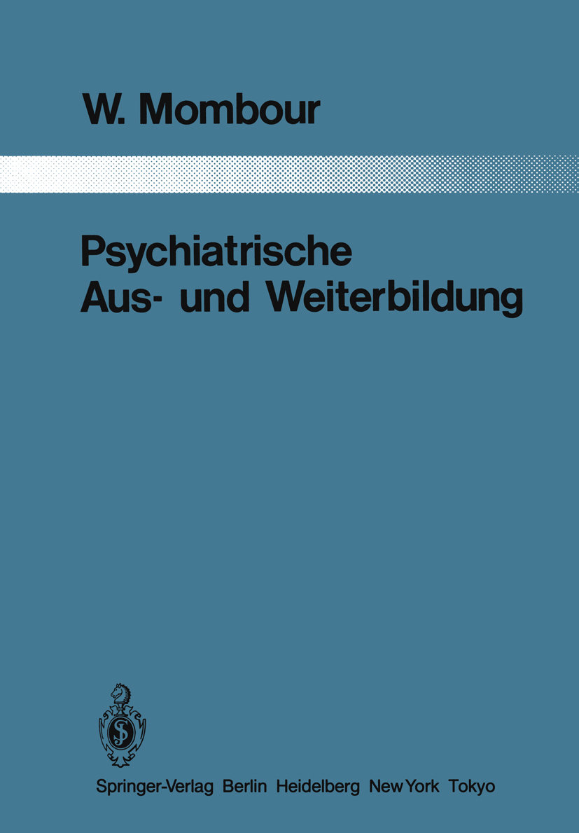 Psychiatrische Aus- und Weiterbildung