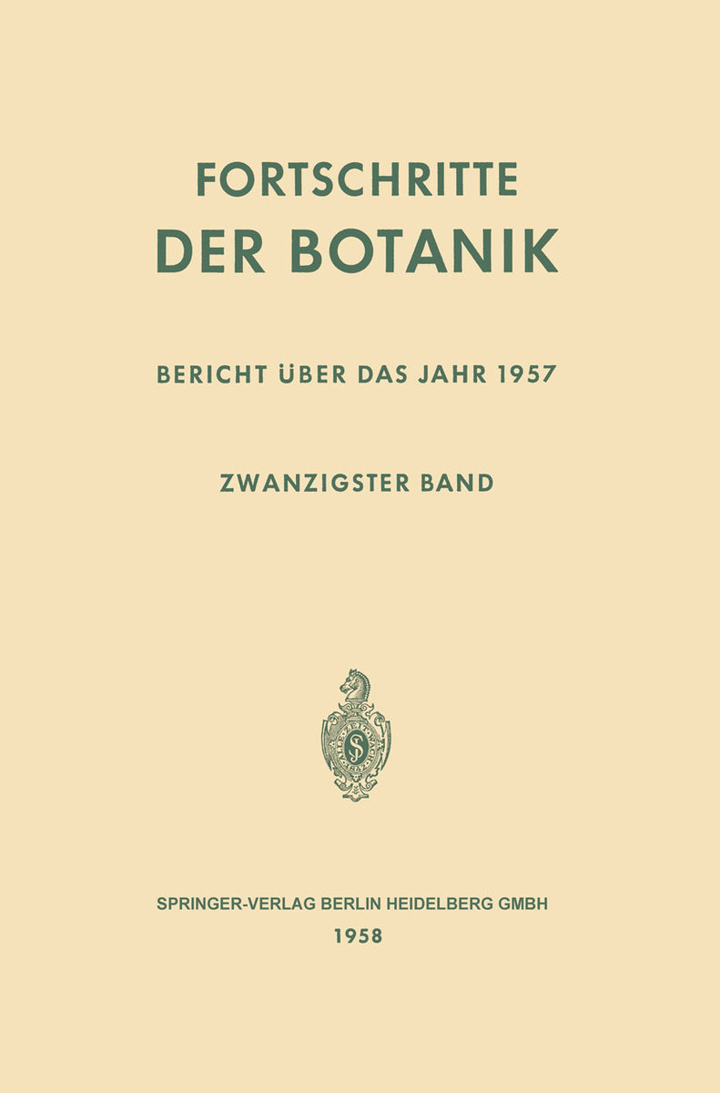 Fortschritte der Botanik