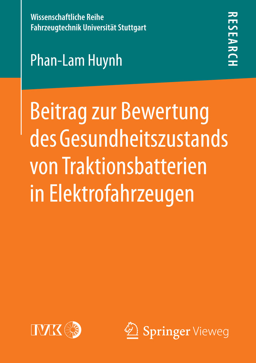 Beitrag zur Bewertung des Gesundheitszustands von Traktionsbatterien in Elektrofahrzeugen