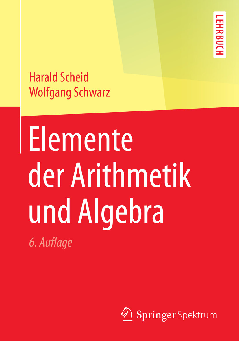 Elemente der Arithmetik und Algebra