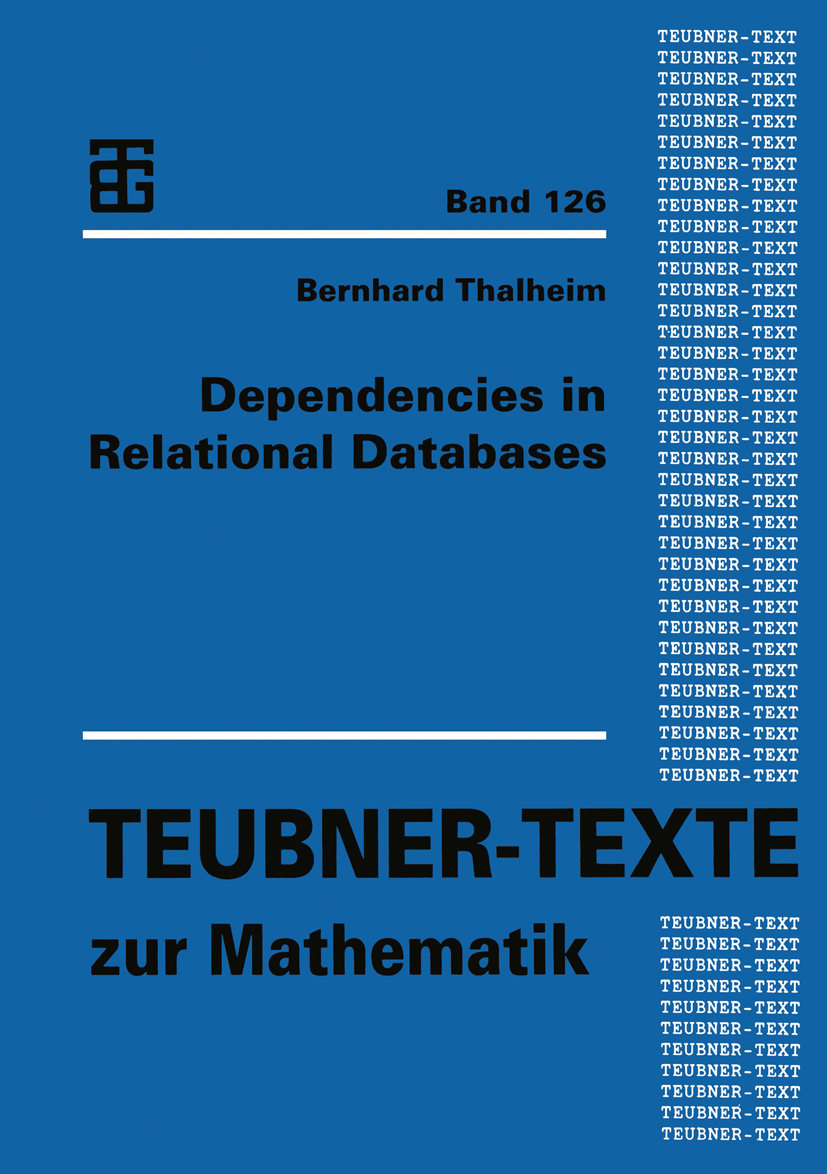 Dependencies in Relational Databases