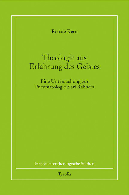 Theologie aus Erfahrung des Geistes