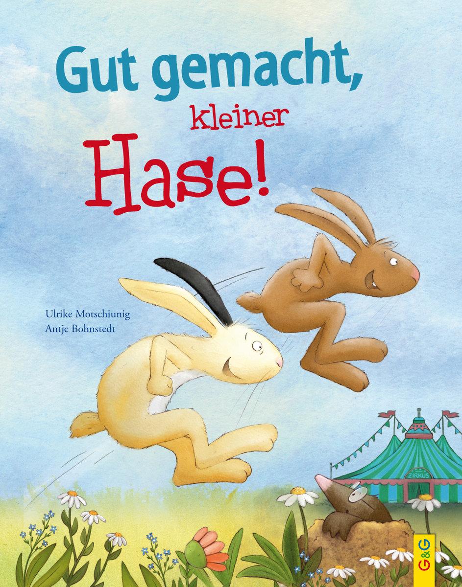 Gut gemacht, kleiner Hase!