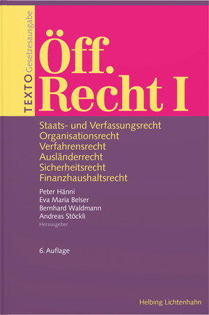 TEXTO Öff. Recht I