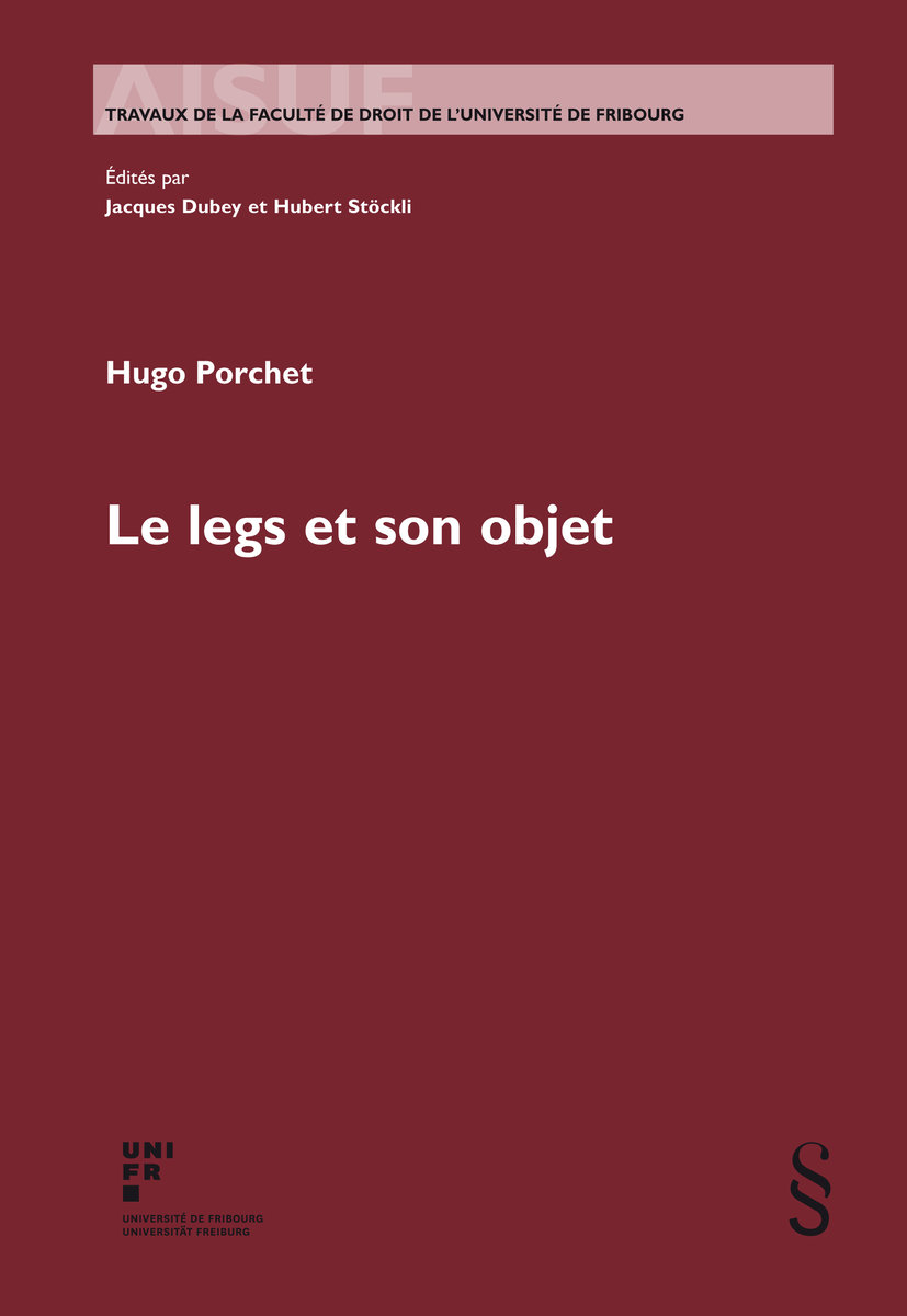 Le legs et son objet