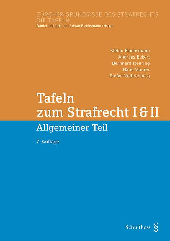 Tafeln zum Strafrecht I & II (PrintPlu§)