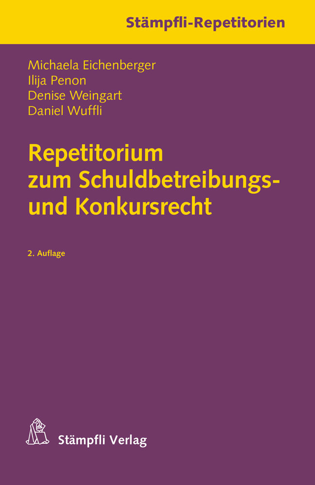 Repetitorium zum Schuldbetreibungs- und Konkursrecht