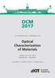 OCM 2017 - Optical Characterization of Materials - conference proceedings