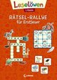 Leselöwen Rätsel-Rallye für Erstleser - 1. Klasse (orange)