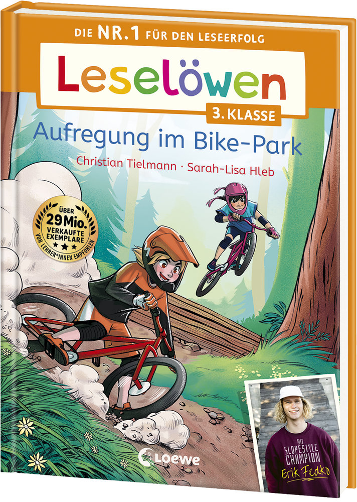 Leselöwen 3. Klasse - Aufregung im Bike-Park