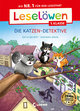 Leselöwen 1. Klasse - Die Katzen-Detektive (Großbuchstabenausgabe)