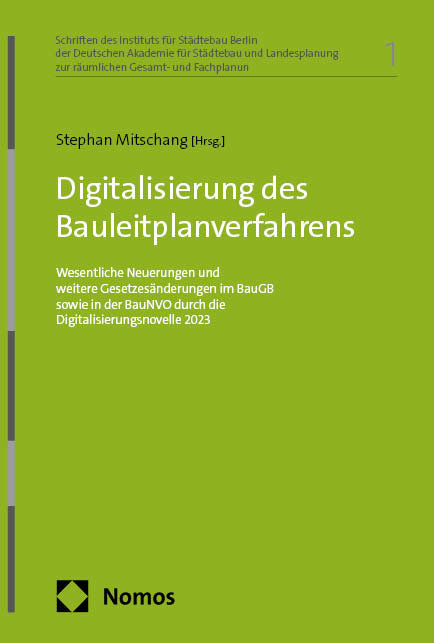 Digitalisierung des Bauleitplanverfahrens