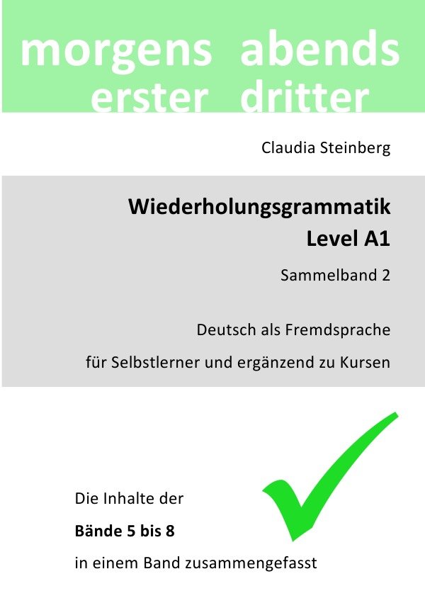 DaF - Wiederholungsgrammatik A1 - Sammelband 2