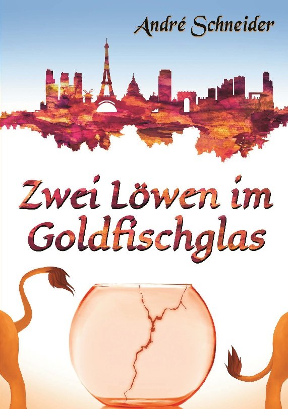 Zwei Löwen im Goldfischglas